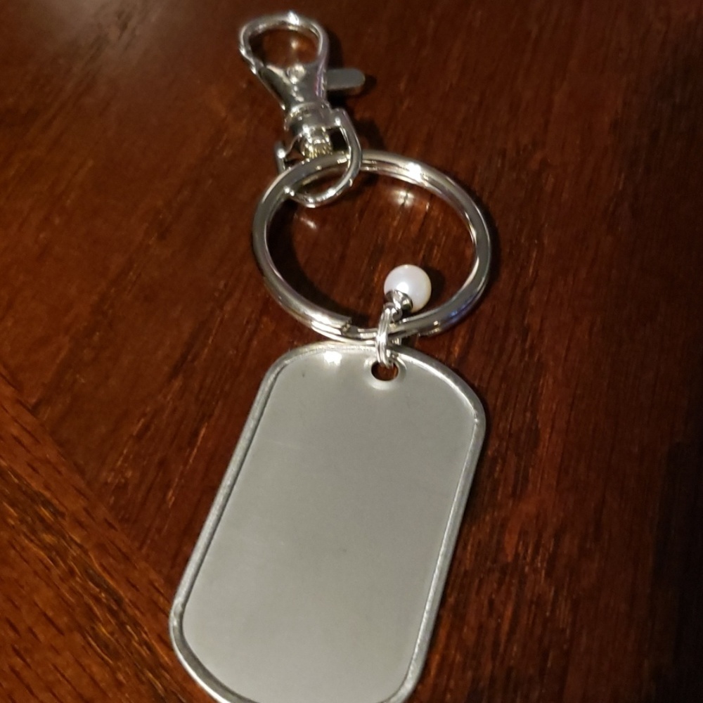 Dog Tag Keychain 2 avail